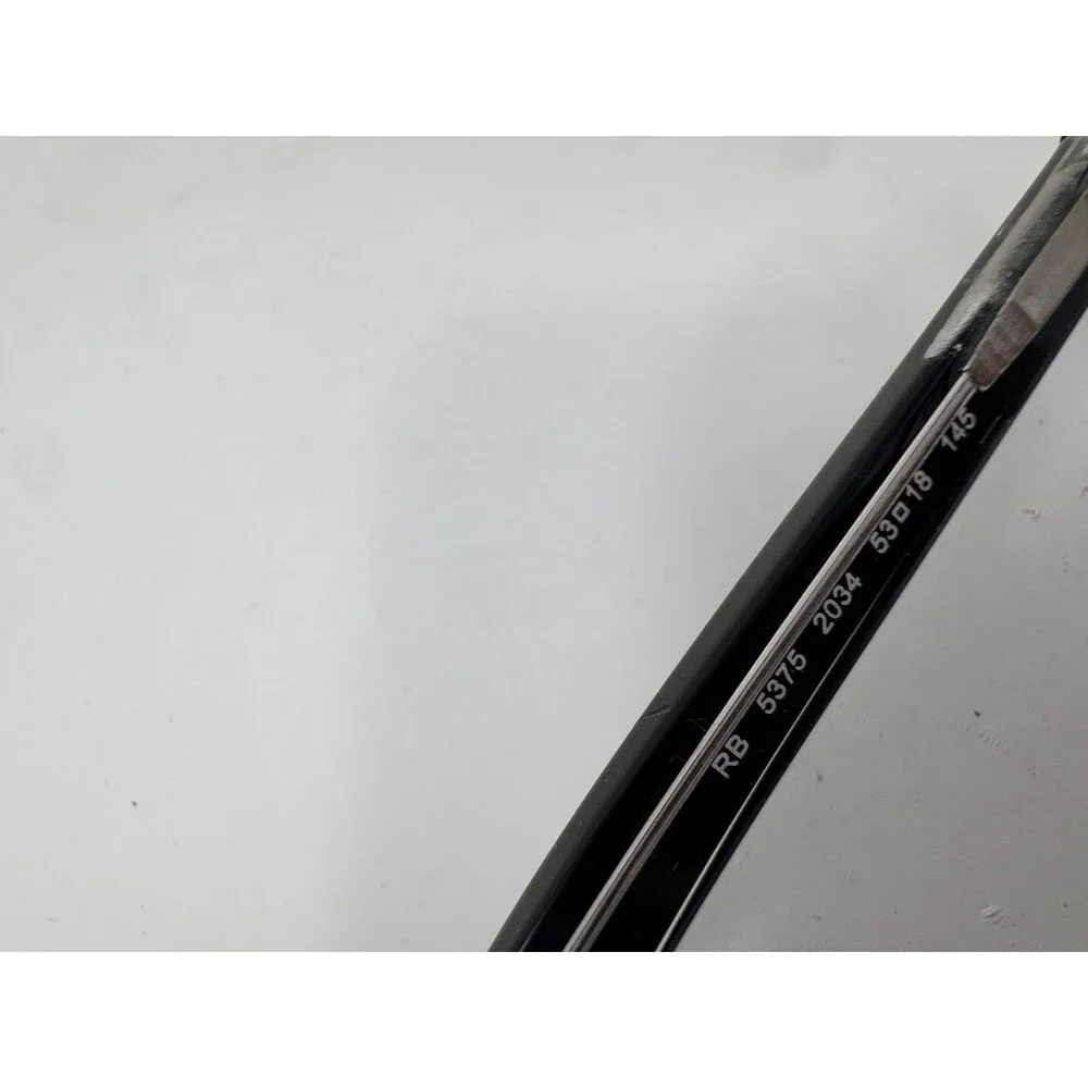 Ray-Ban RB5375 Eyeglass Frames Only 53-18-145 Black 2034